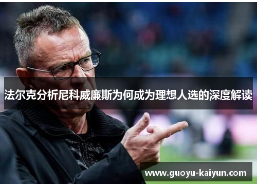 法尔克分析尼科威廉斯为何成为理想人选的深度解读